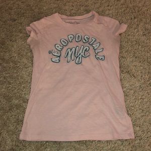 Pink Aeropostale Logo T-Shirt Size Small